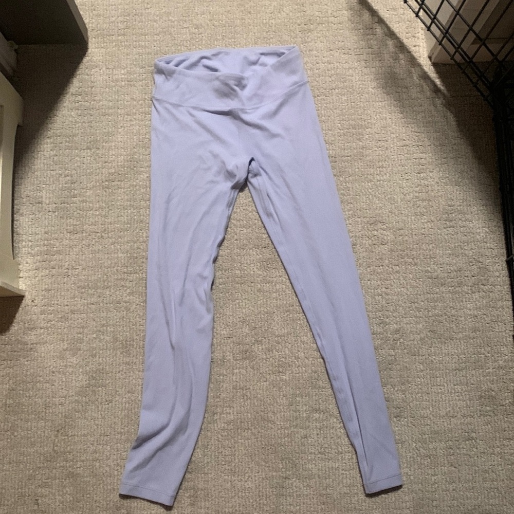 Ribbed leggings